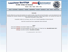 Tablet Screenshot of lausitzer-dartliga.net
